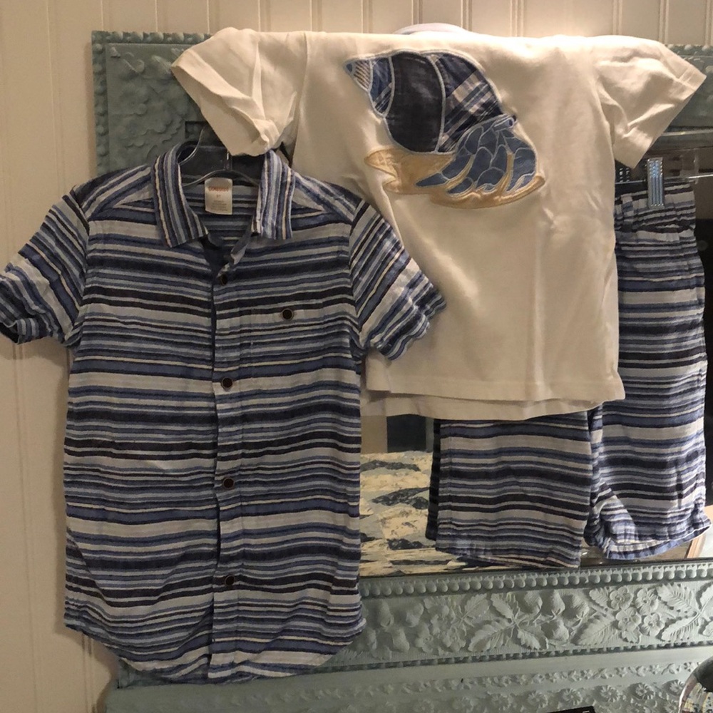 Gymboree matching set for boy